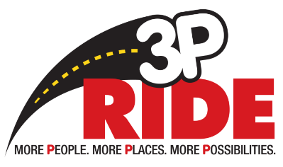 3P ride Logo