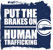 DOT Put the Brakes on Human Trafficking Logo